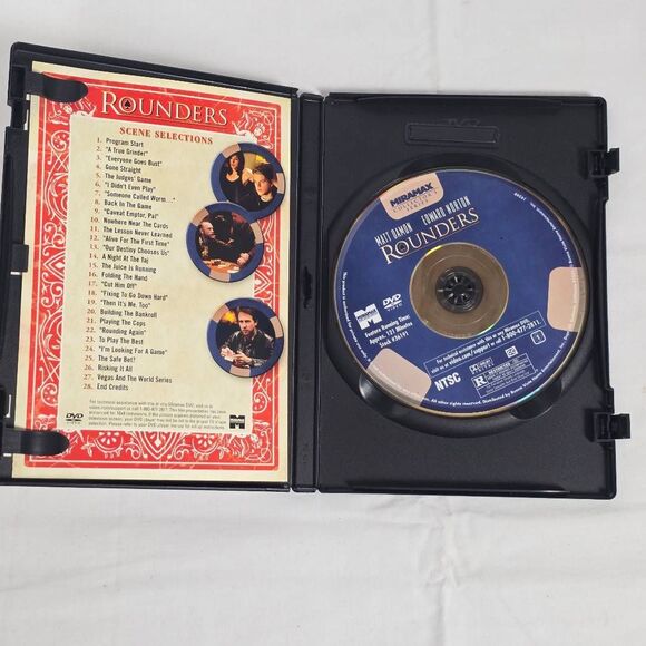 Rounders (1998, Miramax Collector’s Series DVD) - Picture 2 of 3